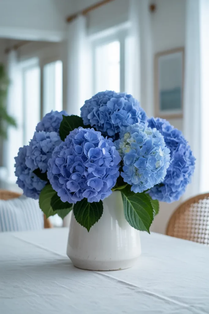 Blue Hydrangeas