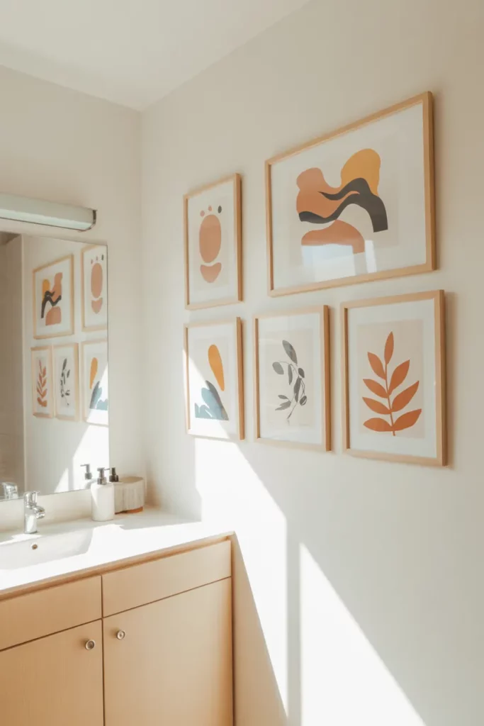 Bright Framed Artwork