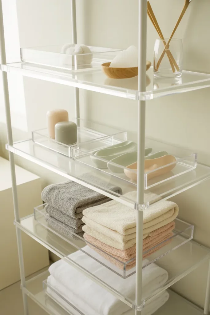 Clear Acrylic Storage