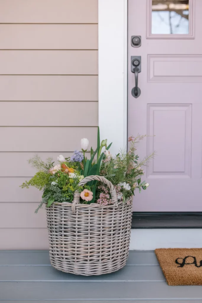 Decorative Porch Basket