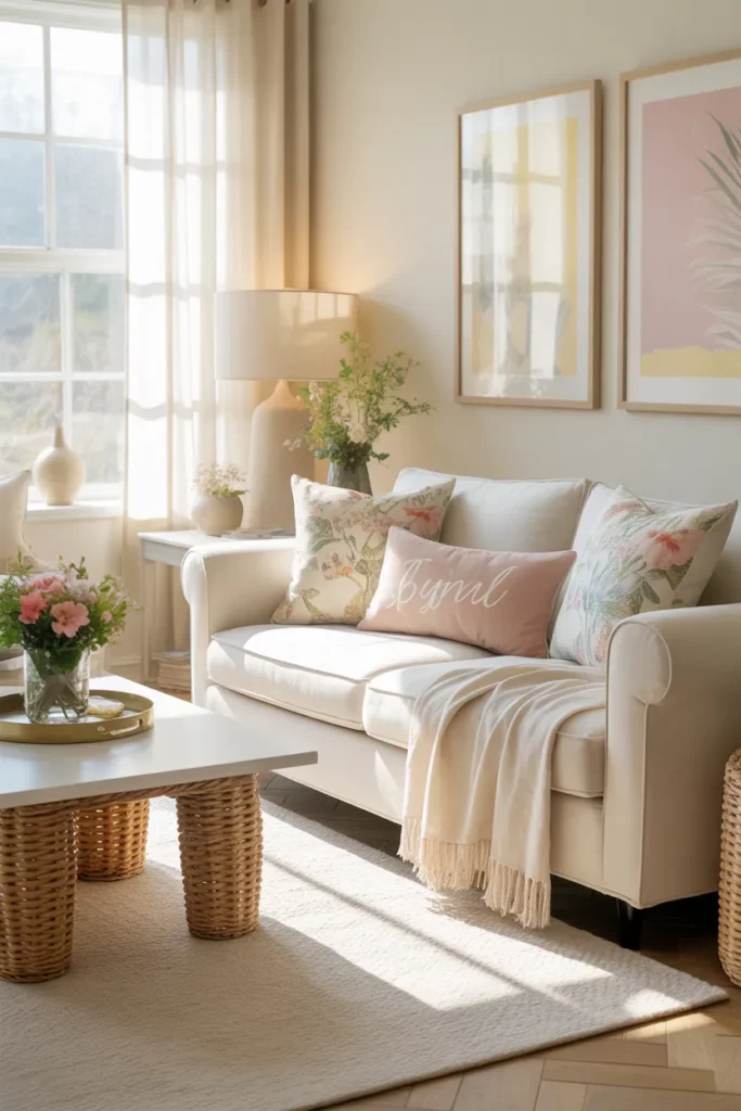 Floral Throw Pillows