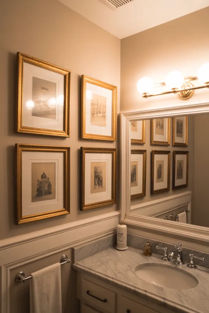 Framed Bathroom Sets