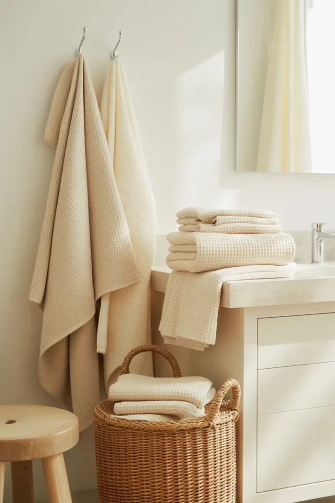 Light Textured Towels