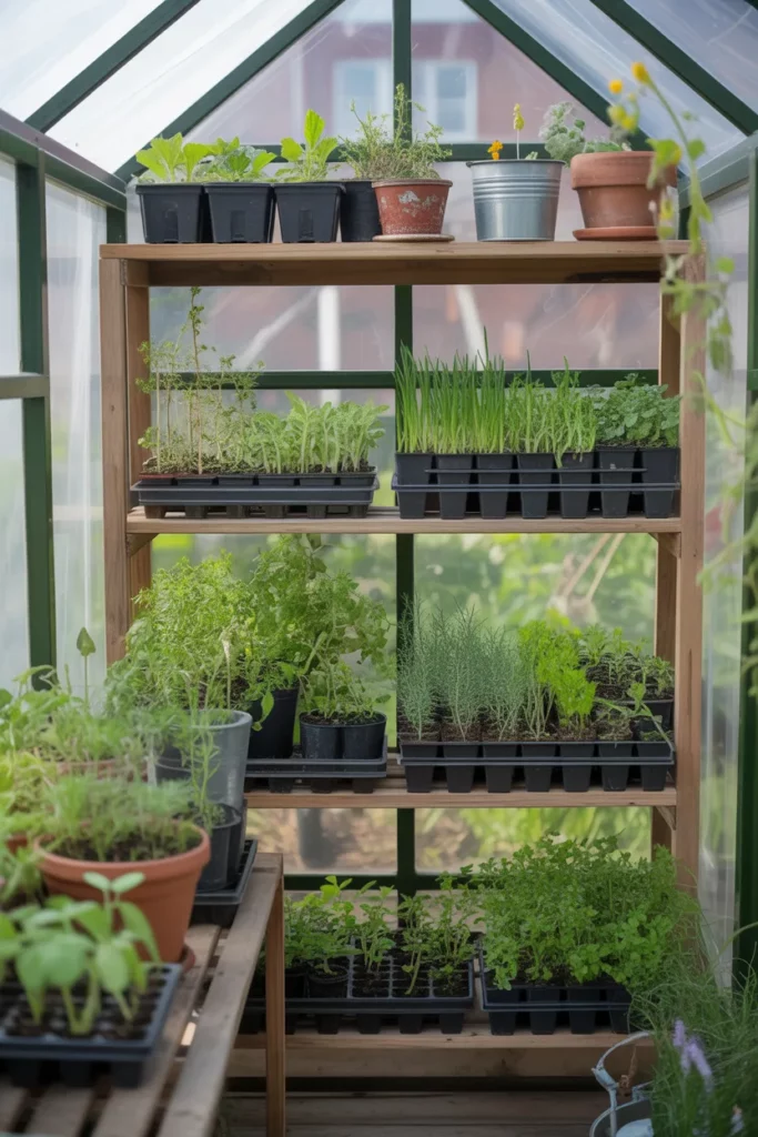 Mini Greenhouse Shelf