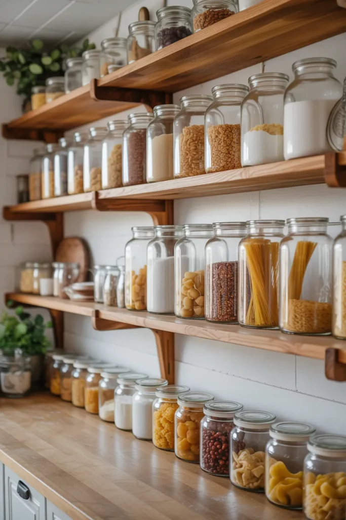 Open Pantry Jars