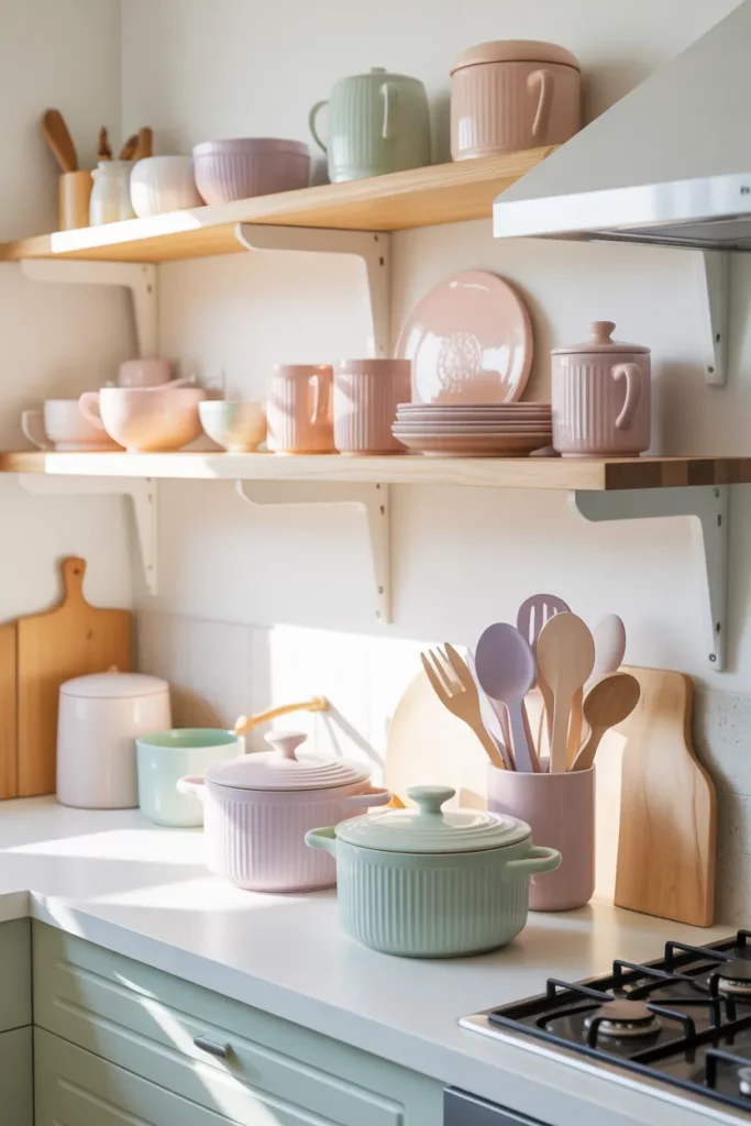 Pastel Kitchen Accessories
