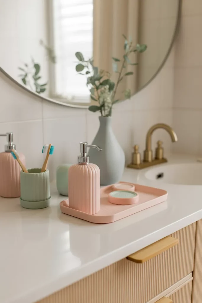 Pastel Vanity Accessories