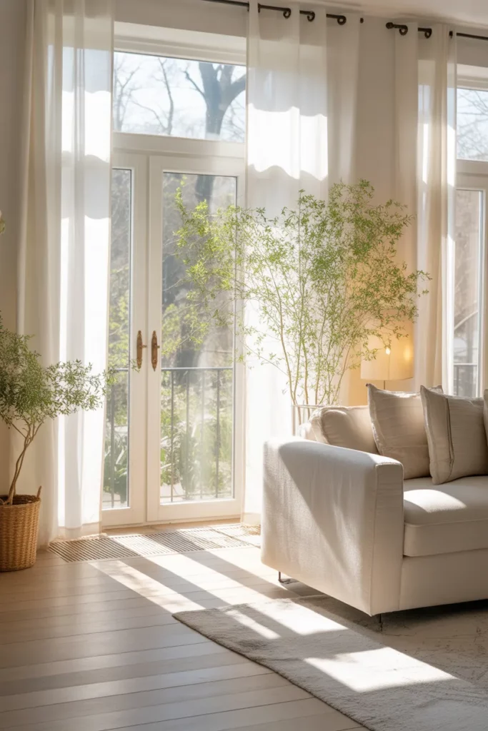 Sheer Window Curtains