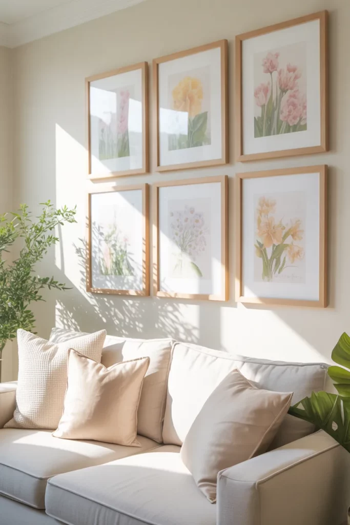 Spring Floral Artwork