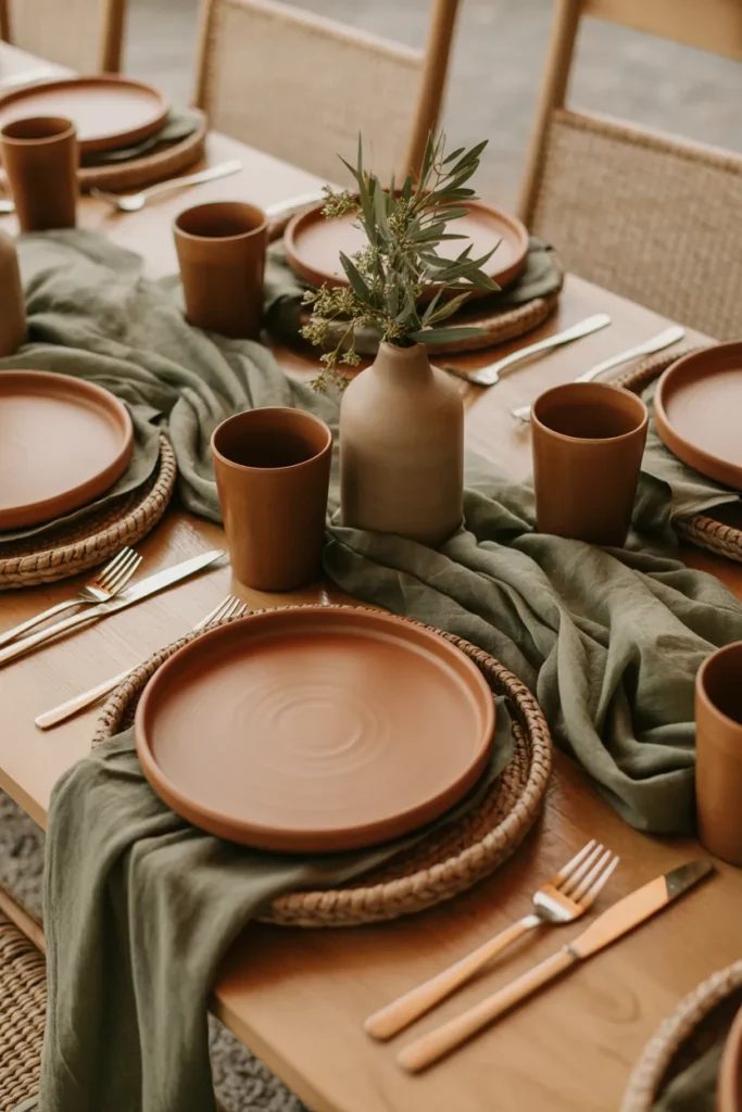 Terracotta & Olive Mix